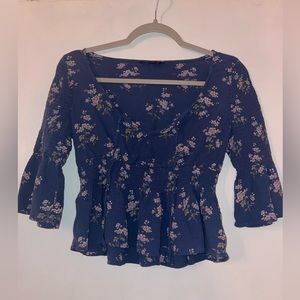 American Eagle Peasant Top